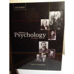 A History of Psychology 3rd Edition, John G. Benjafield