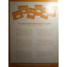 The Leila Fletcher Piano Course Book 3, Sheet music