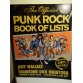 The Official Punk Rock Book of Lists, Amy Wallace