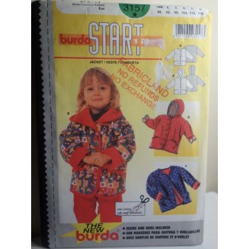 BURDA Sewing Pattern 3157 