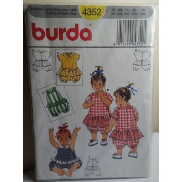 BURDA Sewing Pattern 4352 