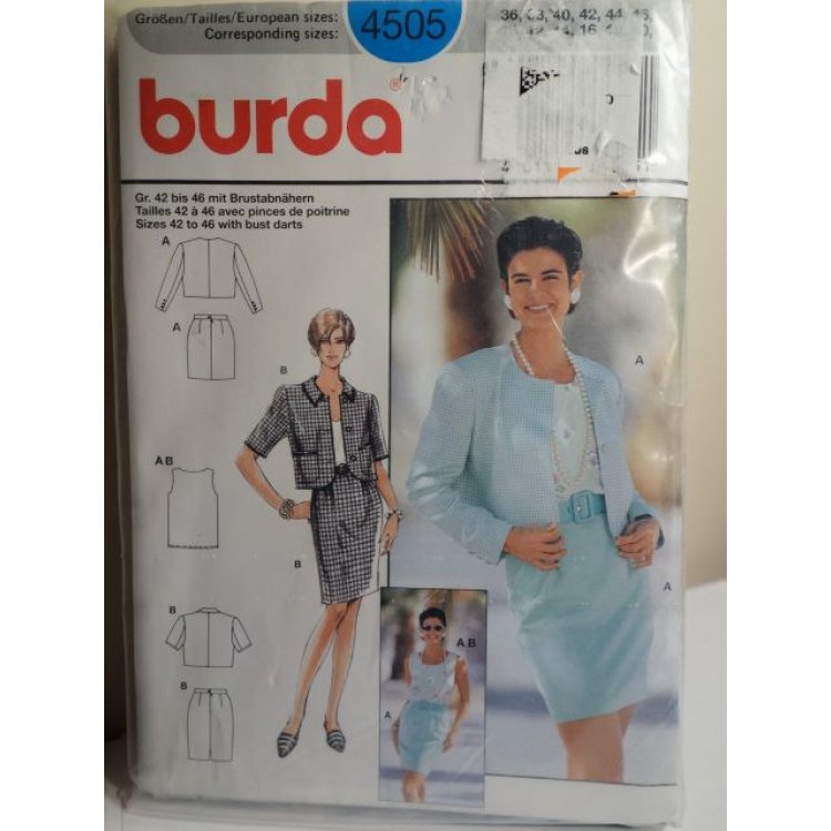 Burda Sewing Pattern 4505