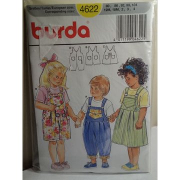 BURDA Sewing Pattern 4622 