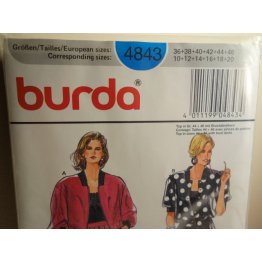 BURDA Sewing Pattern 4843 