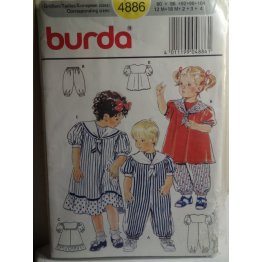 BURDA Sewing Pattern 4886 