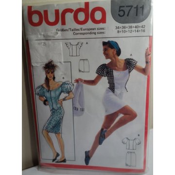 BURDA Sewing Pattern 5711 