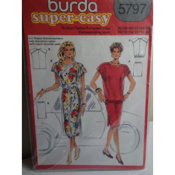 BURDA Sewing Pattern 5797 