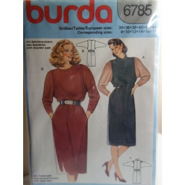 BURDA Sewing Pattern 6785 