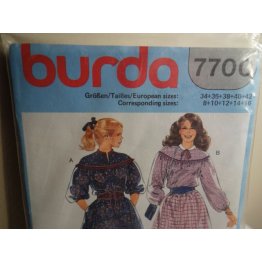 BURDA Sewing Pattern 7700 