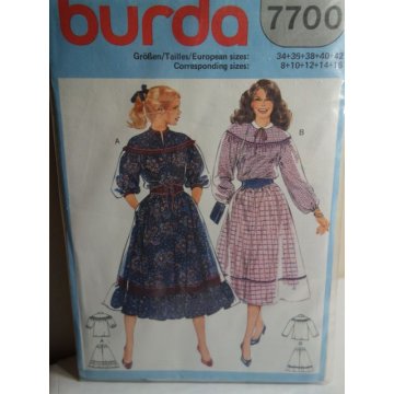 BURDA Sewing Pattern 7700 