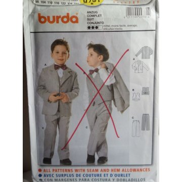 BURDA Sewing Pattern 9781 