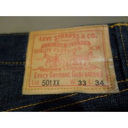 LVC Levis Jeans Model 1947 501XX Big E, Made in US