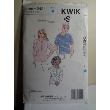 KWIK SEW Sewing Pattern 2421 