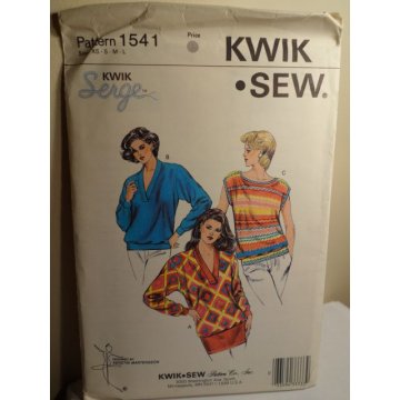 KWIK SEW Sewing Pattern 1541 