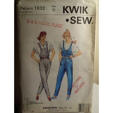 KWIK SEW Sewing Pattern 1632 