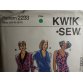 KWIK SEW Sewing Pattern 2233 