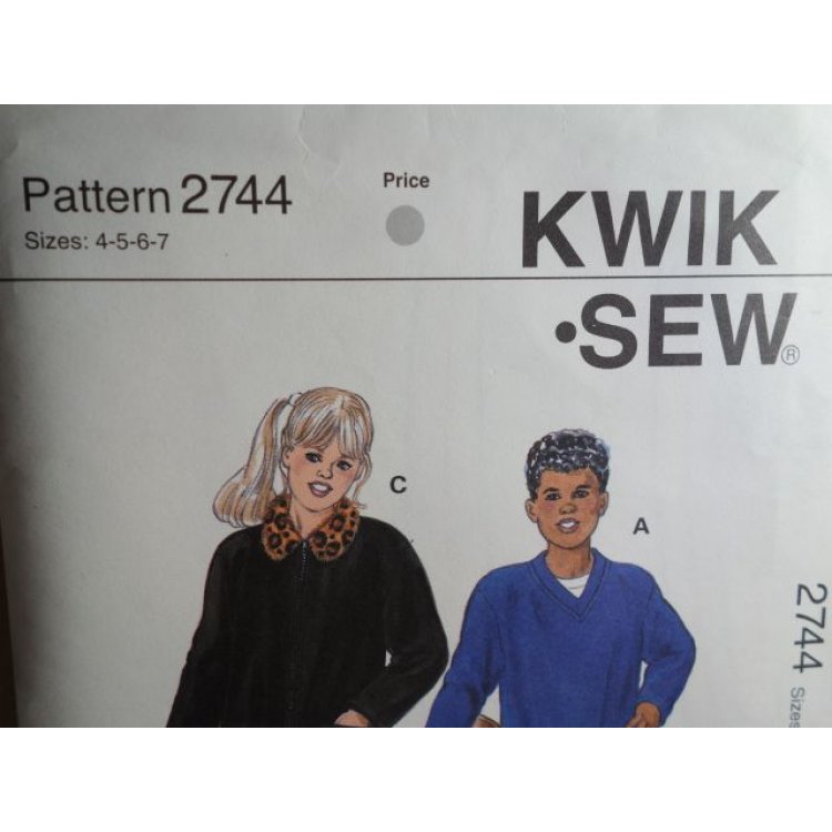 KWIK SEW Sewing Pattern 2744