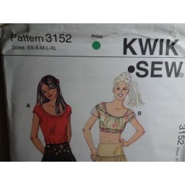 KWIK SEW Sewing Pattern 3152 