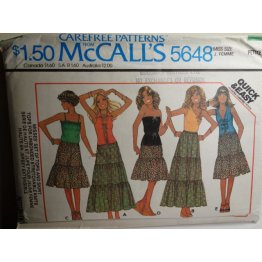 McCalls Sewing Pattern 5648 