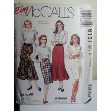 McCalls Sewing Pattern 6151 