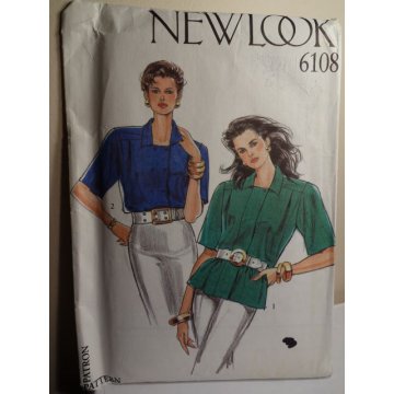 NEW LOOK Sewing Pattern 6108 