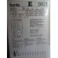 BURDA Sewing Pattern 5621 