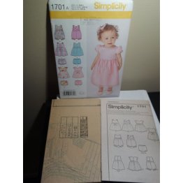 Simplicity Sewing Pattern 1701