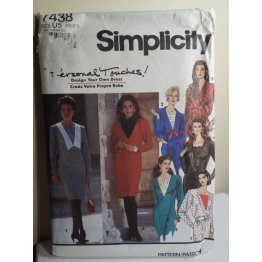 Simplicity Sewing Pattern 7438 