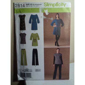 Simplicity Sewing Pattern 2814 