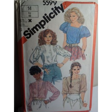 Simplicity Sewing Pattern 5599 
