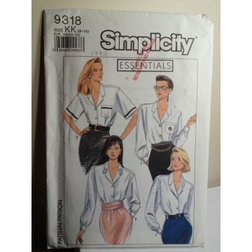 Simplicity Sewing Pattern 9318 