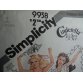 Simplicity Sewing Pattern 9938 