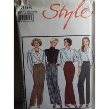 Style Sewing Pattern 1398 
