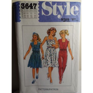 Style Sewing Pattern 3647 