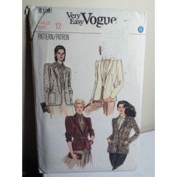 Vogue Sewing Pattern 8109 