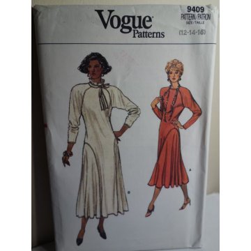 VOGUE Sewing Pattern 9409 